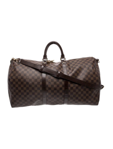 Damier Ebene Keepall Bandouliere 55