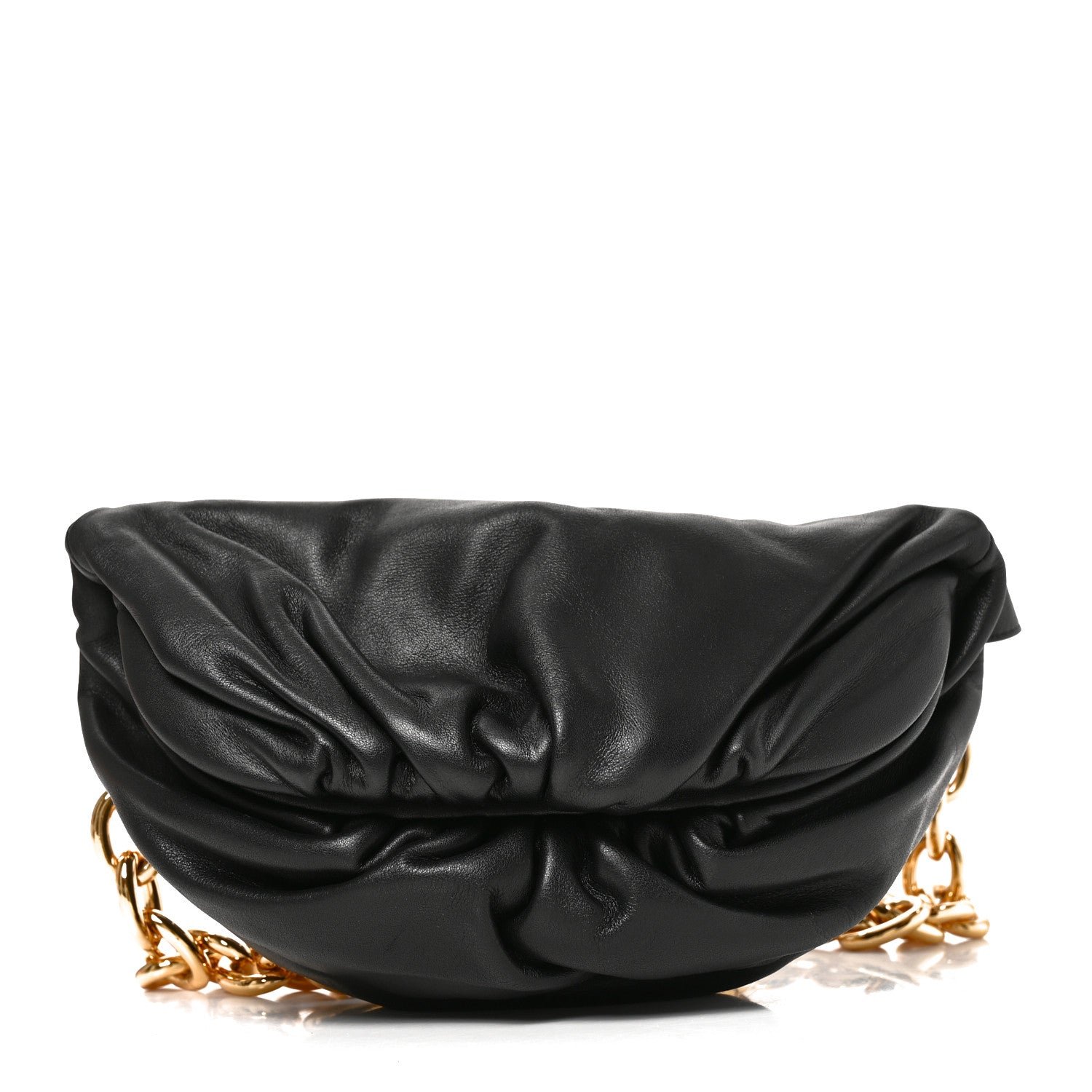 Bottega Veneta Nappa The Belt Chain Pouch Black