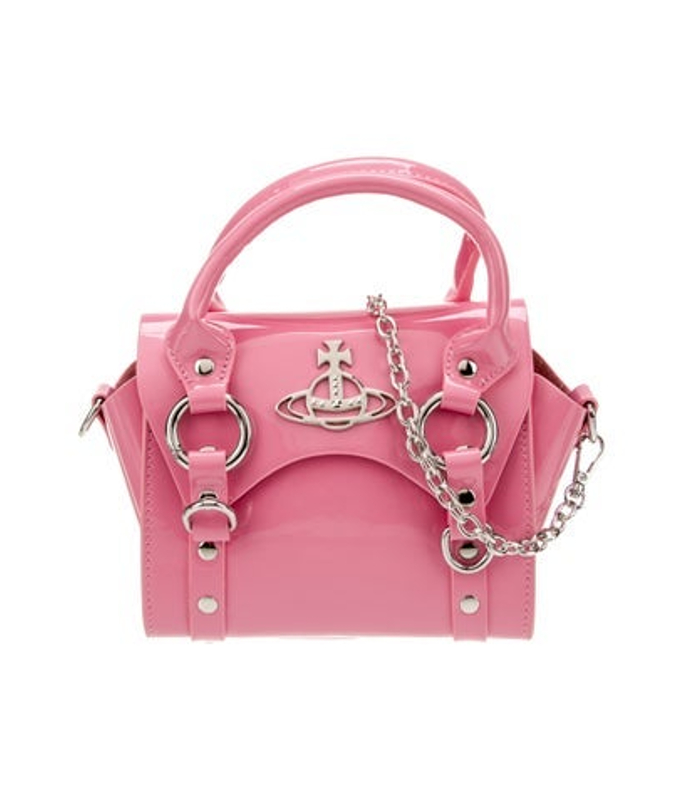 Vivienne Westwood Westwood Pvc Top Handle Bag