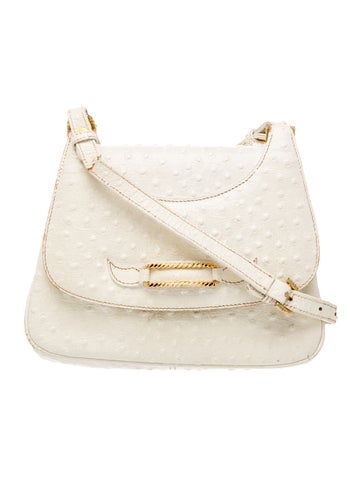 Ostrich Shoulder Bag