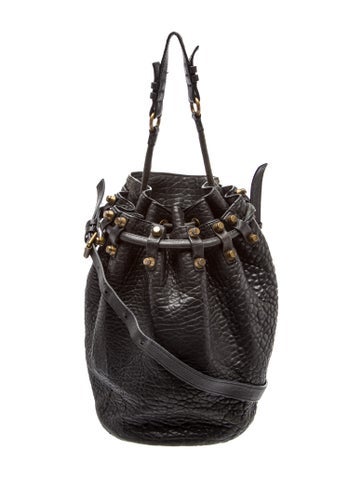 Leather Bucket Bag