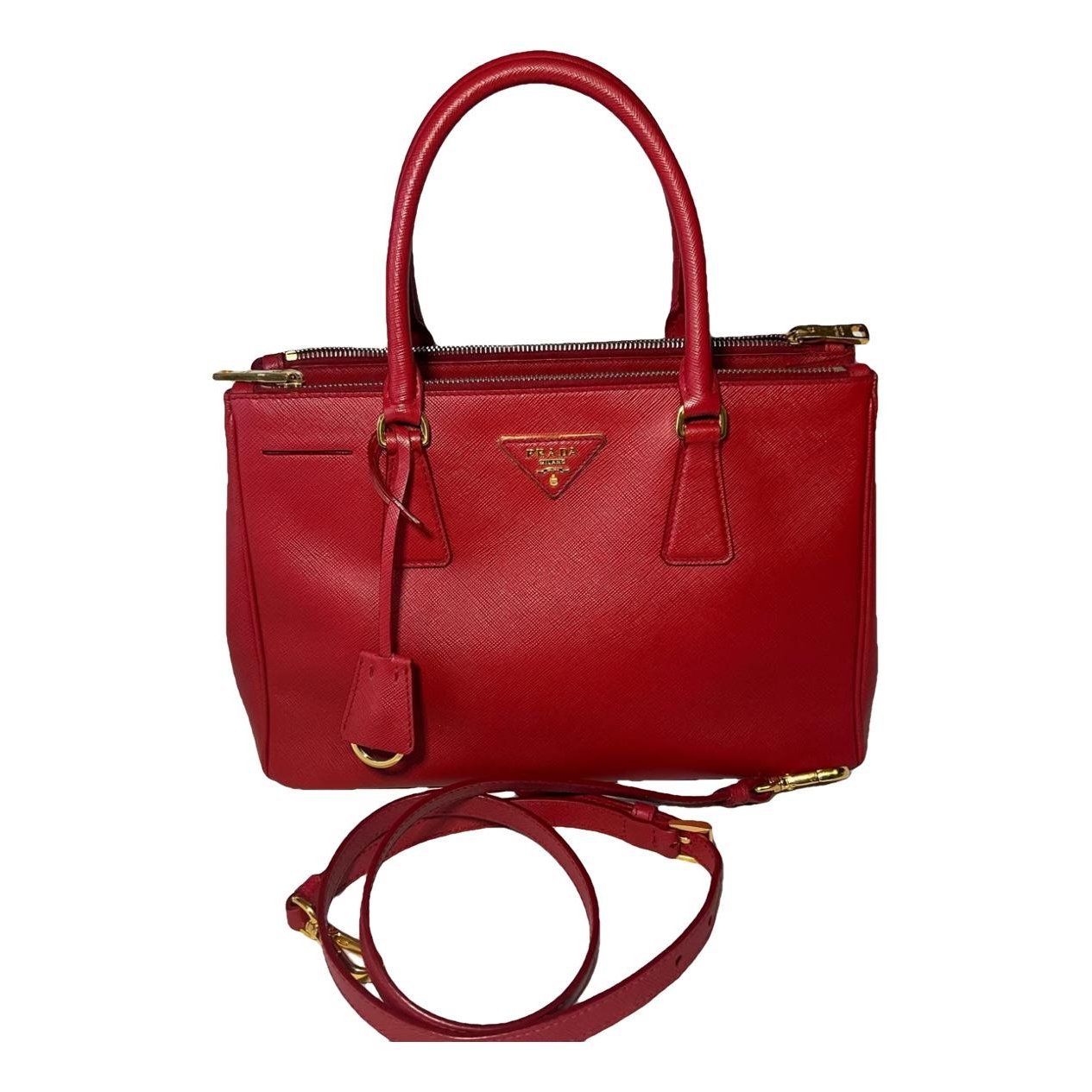 Galleria leather handbag