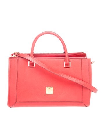 Leather Top Handle Bag