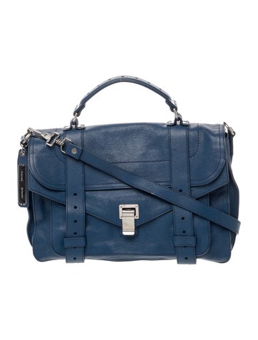 Leather Top Handle Bag