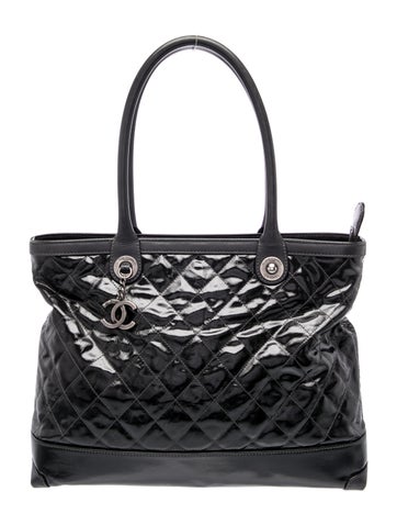 Chanel CC Charm Shopping Tote