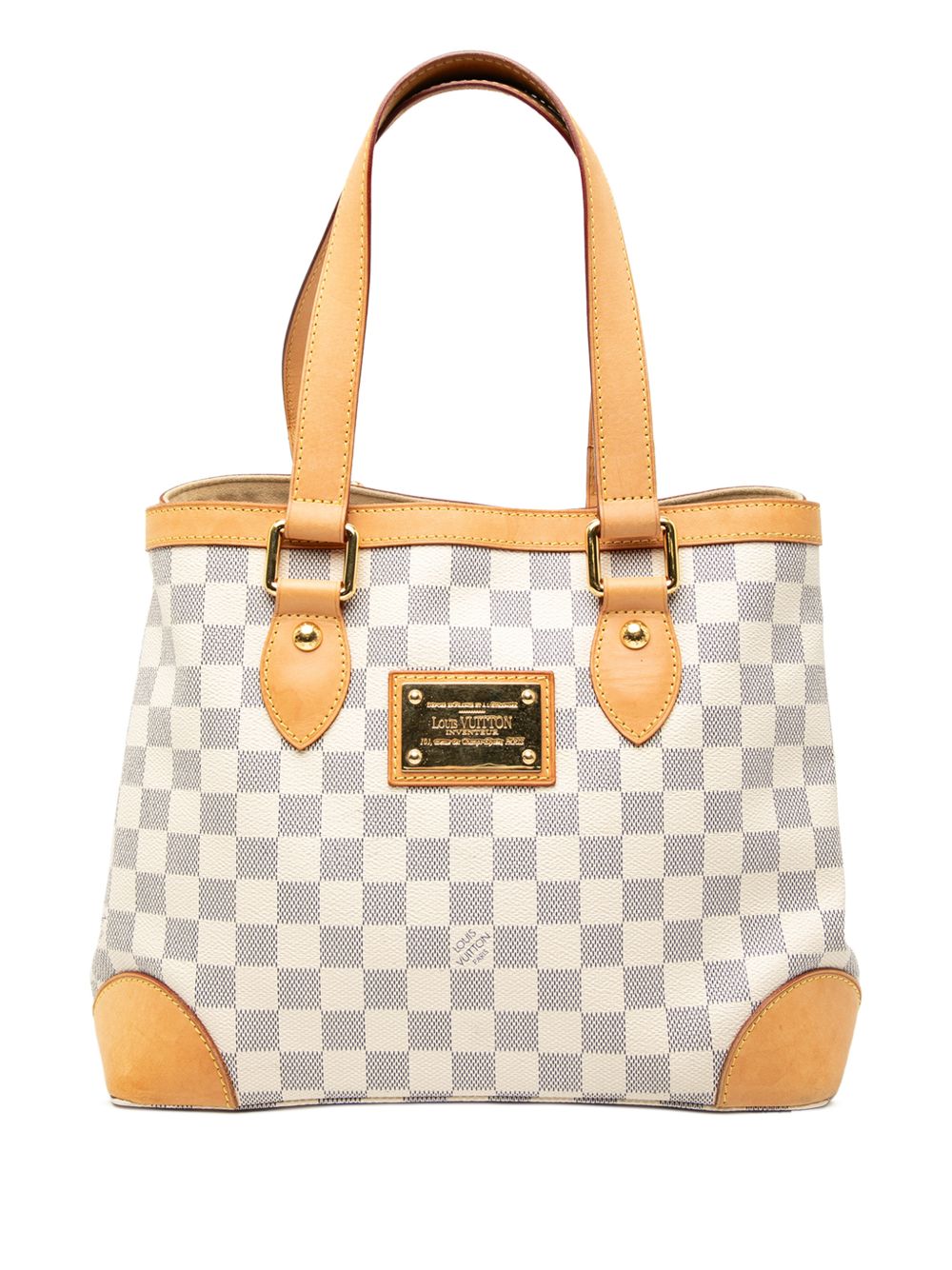 2009 Damier Azur Hampstead PM tote bag