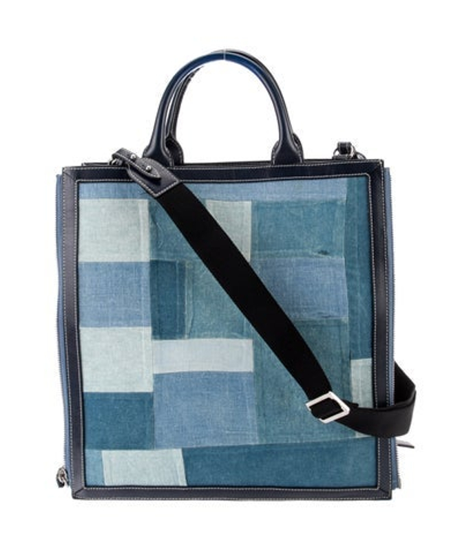 Mark Cross Cross Denim Tote