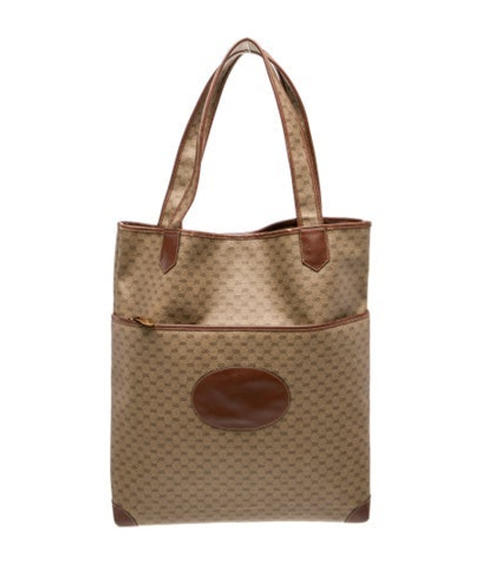 Gucci Micro Gg Monogram Tote Vintage