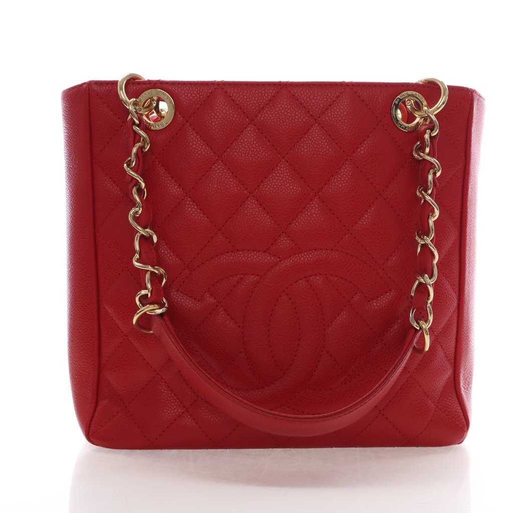 Chanel Small Caviar Petite Shopping Tote