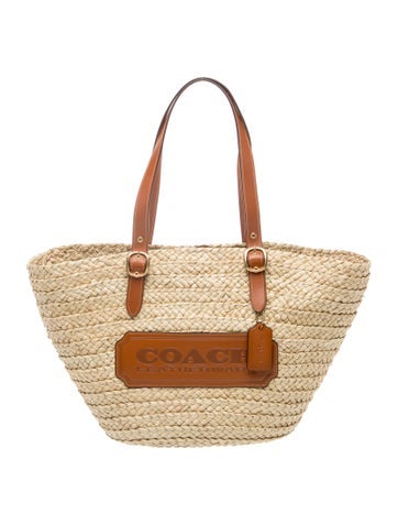 Raffia Tote w/ Tags