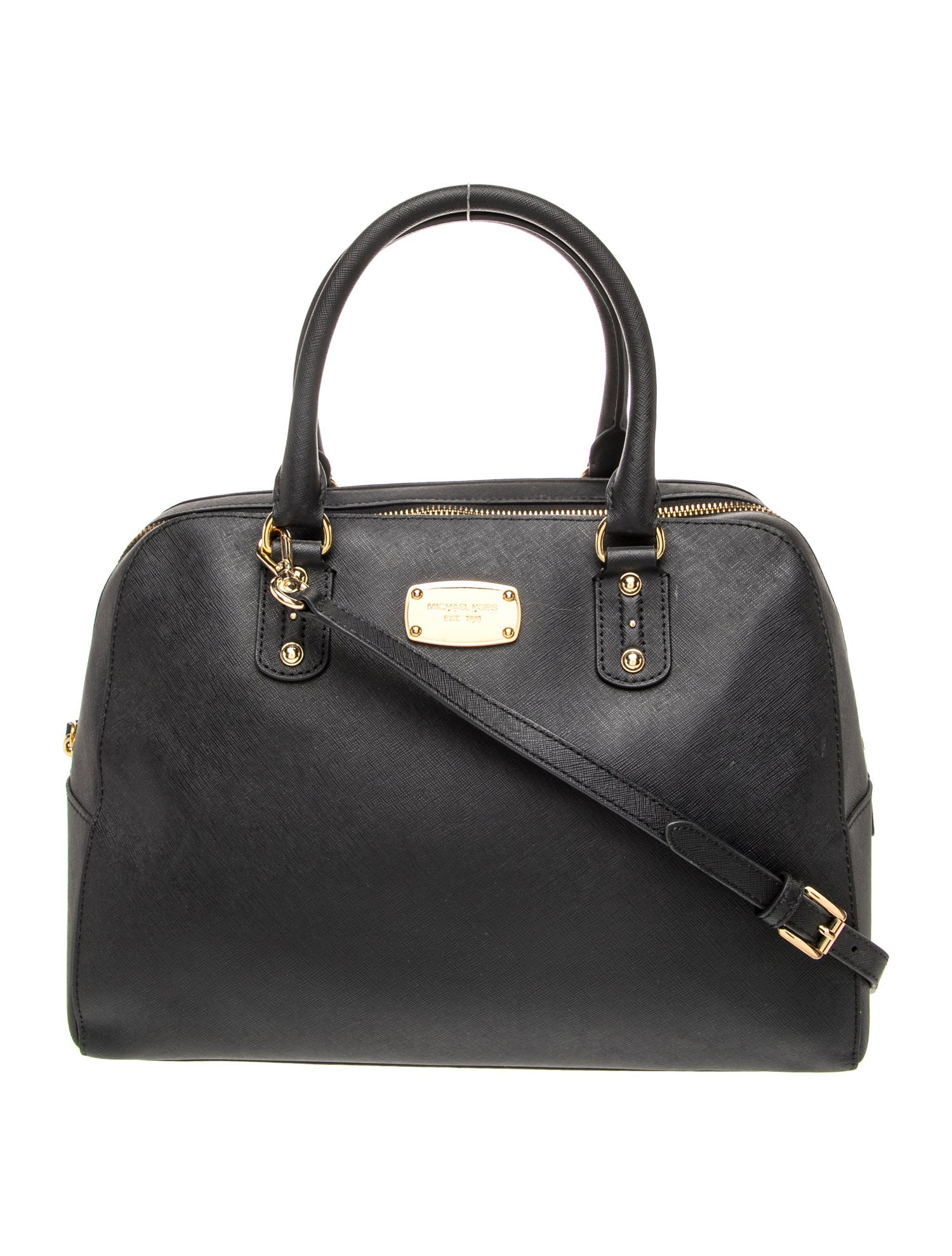 Leather Top Handle Bag