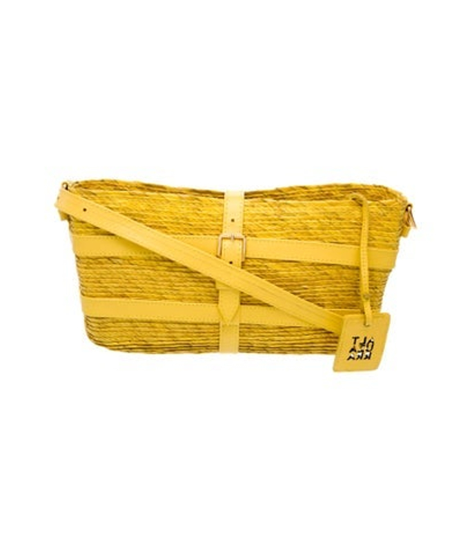 Altuzarra Raffia Shoulder Bag