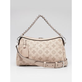 Louis Vuitton Louis Vuitton Galet Monogram Mahina Leather Hand It All PM Bag