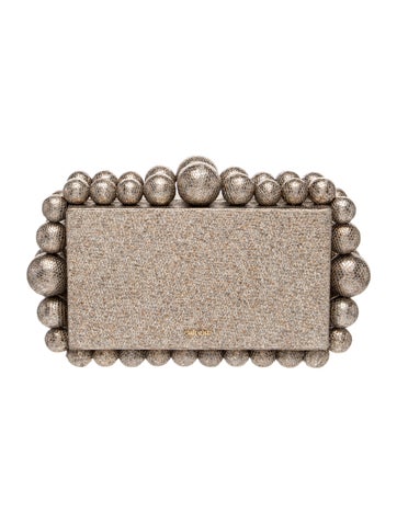 Cult Gaia Leather Clutch