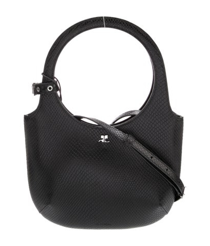 Courreges Leather Holy W Tags