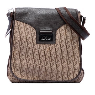 Calf Leather Diorissimo Trotter Canvas Street Chic Crossbody