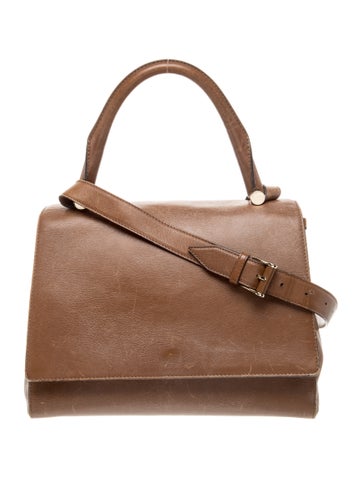 Max Mara Leather Top Handle Bag