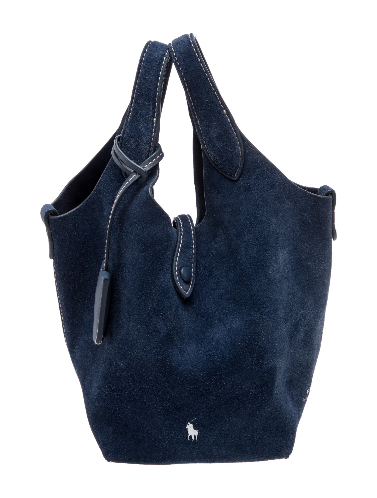 Suede Top Handle Bag