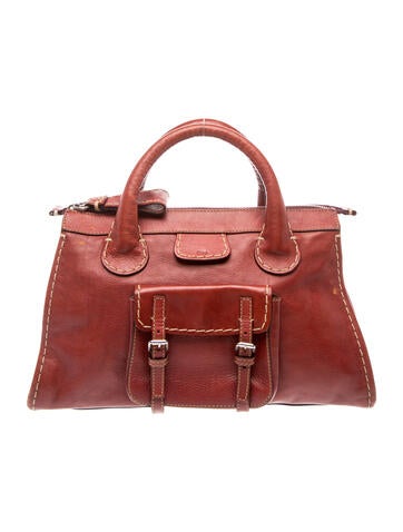 Chloe Leather Top Handle Bag