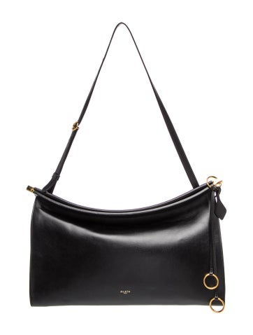Alaia Leather Le Click E/W Large