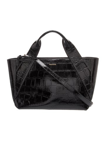 Leather Top Handle Bag