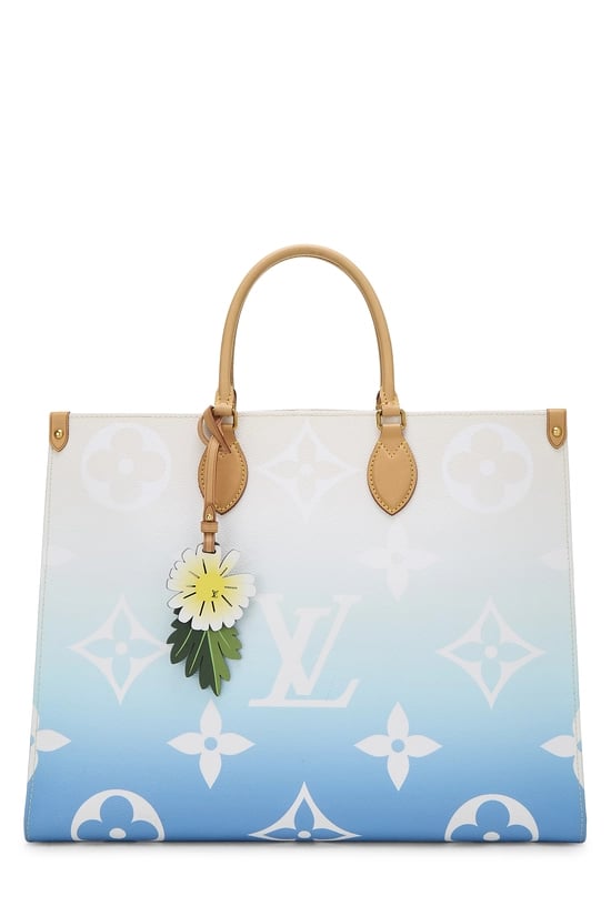 Blue Monogram Giant By The Pool On The Go GM