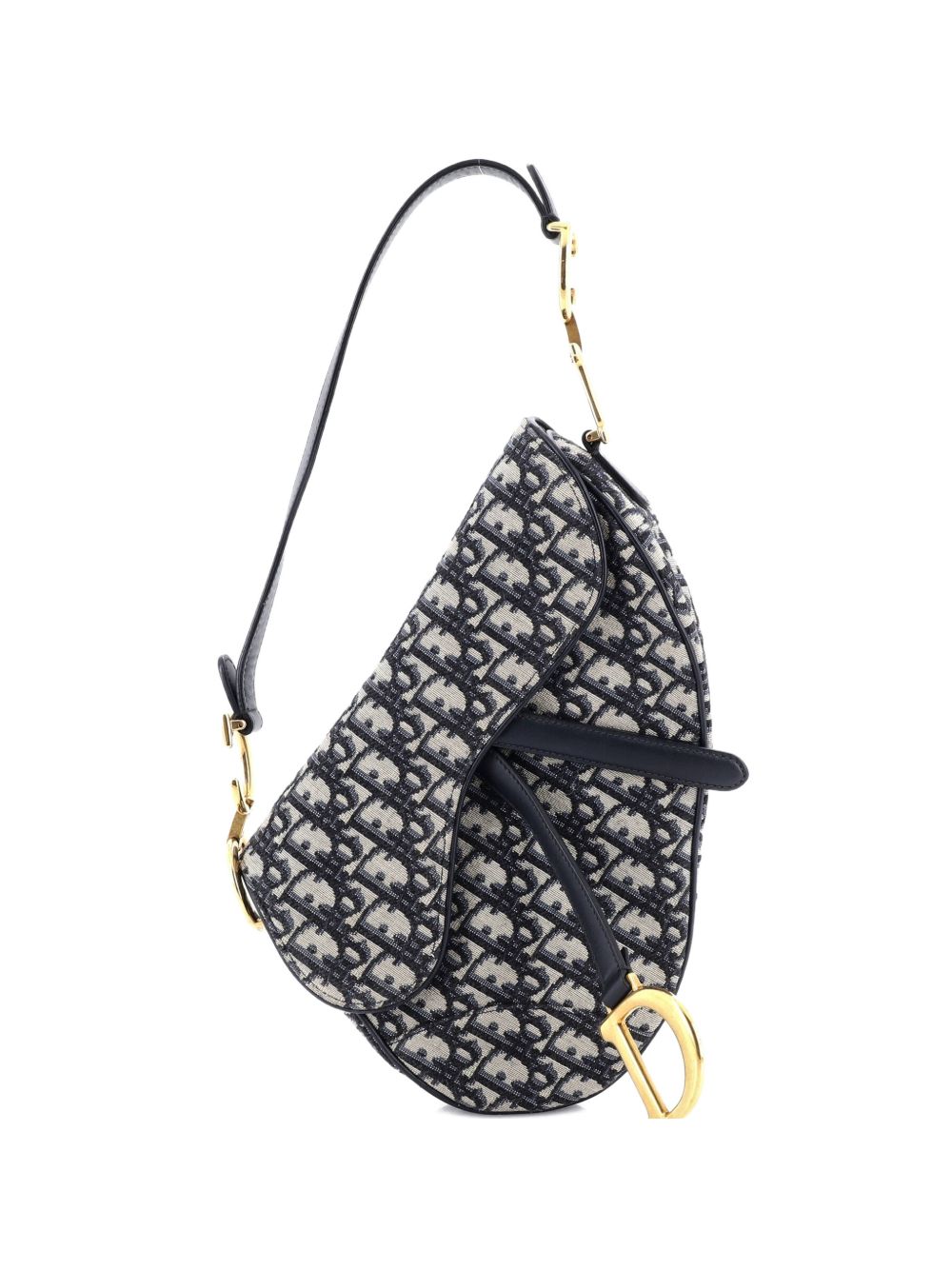 Saddle Handbag Oblique Canvas Medium shoulder bag
