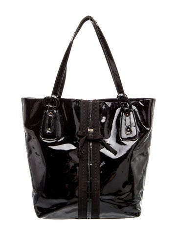 Salvatore Ferragamo Patent Leather Tote