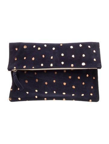 Suede Clutch