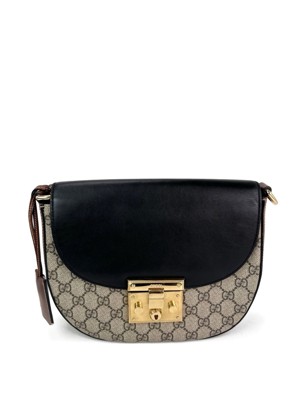 GG Supreme padlock shoulder bag