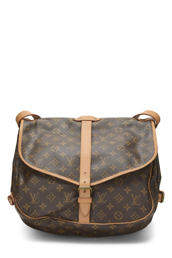Louis Vuitton Monogram Canvas Saumur 35