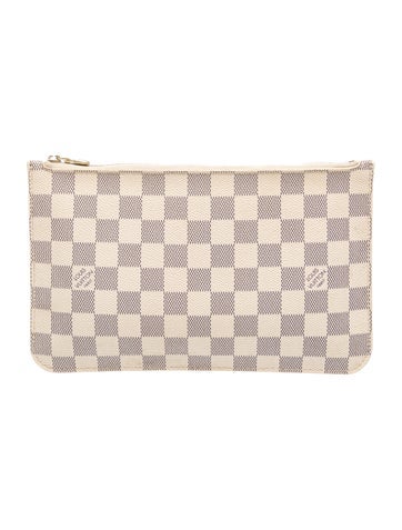 Damier Azur Neverfull Pouch