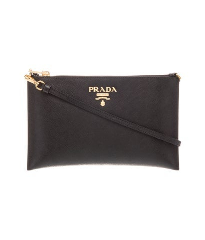 Prada Saffiano Leather Clutch