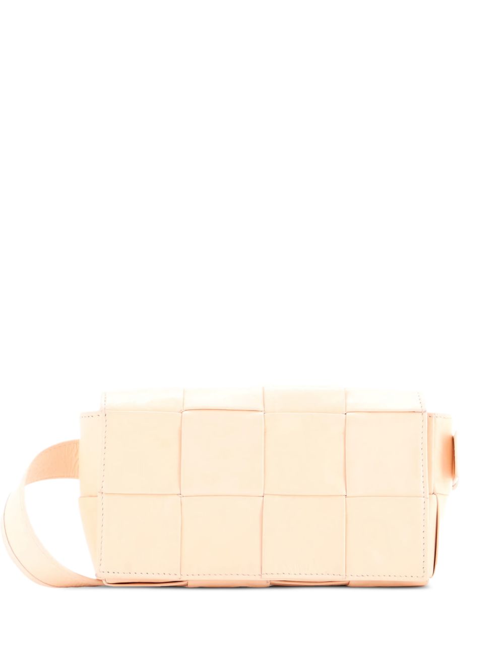 Cassette Maxi Intrecciato Leather belt bag