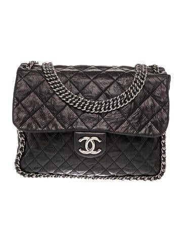 Chain Around Maxi Flap Bag
