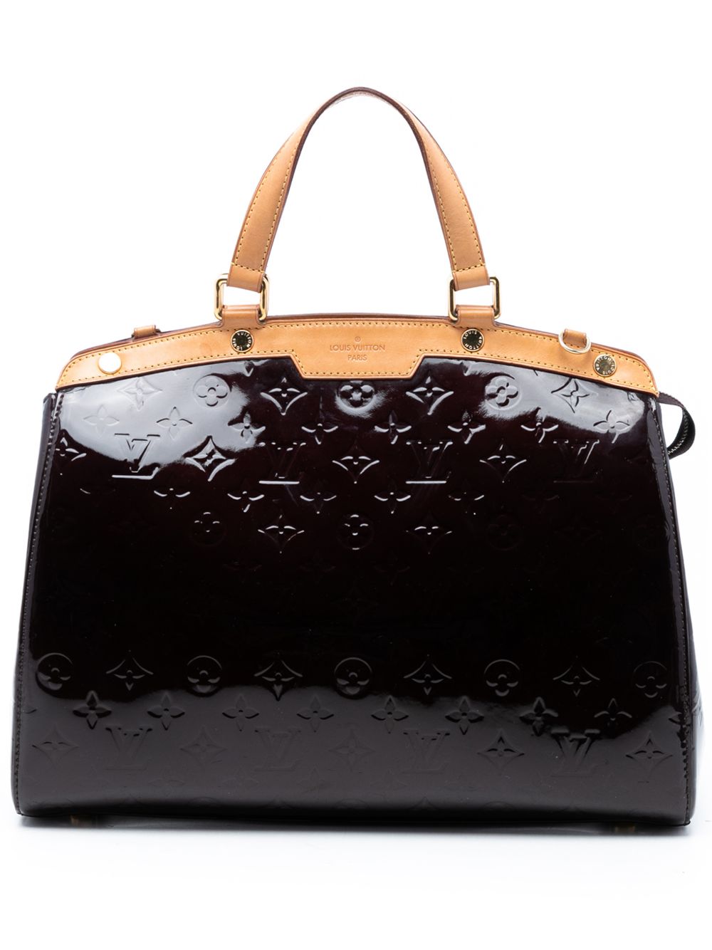 2012 Monogram Vernis Brea GM satchel