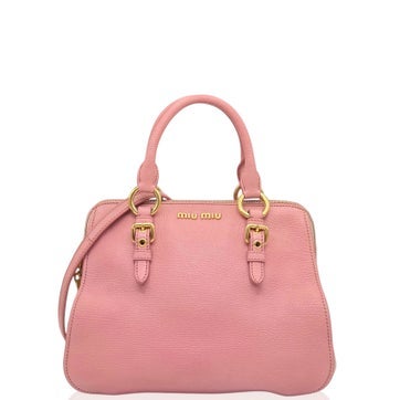 Coated Canvas Two-Way Bag