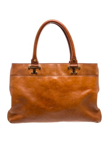 Tory Burch Leather Top Handle Bag