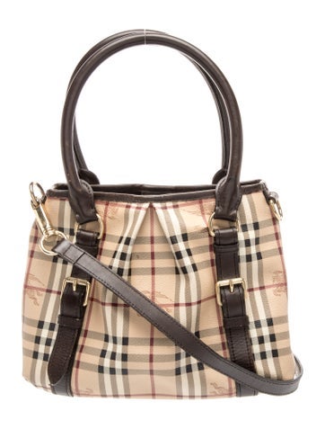 Haymarket Check Top Handle Bag