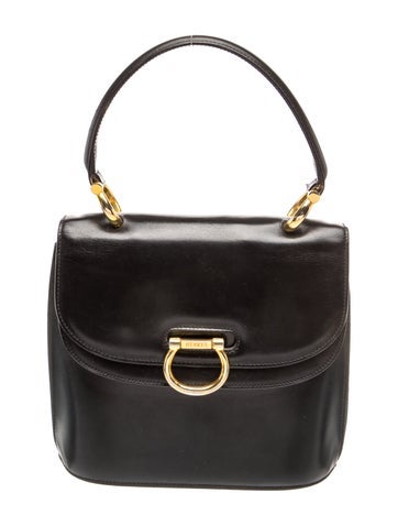 Leather Top Handle Bag