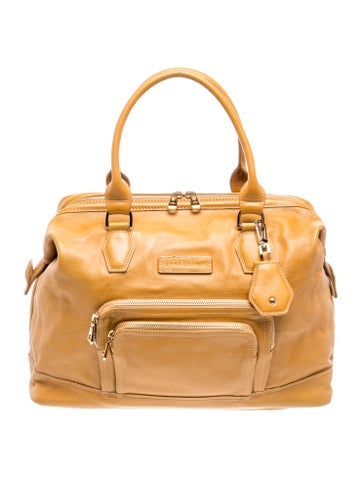 Leather Top Handle Bag