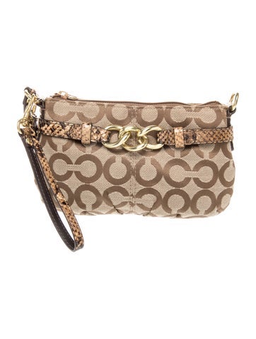 Canvas Clutch w/ Tags