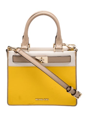 Leather Top Handle Bag