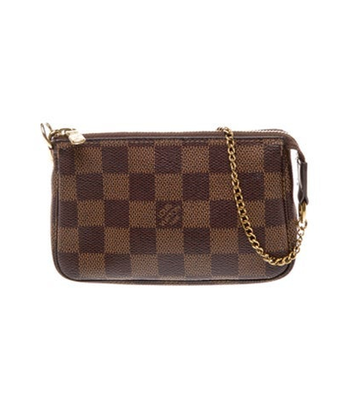 Louis Vuitton Vuitton Damier Ebene Pochette Accessoires Mini