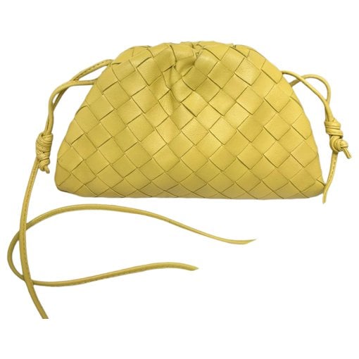 Pouch leather handbag