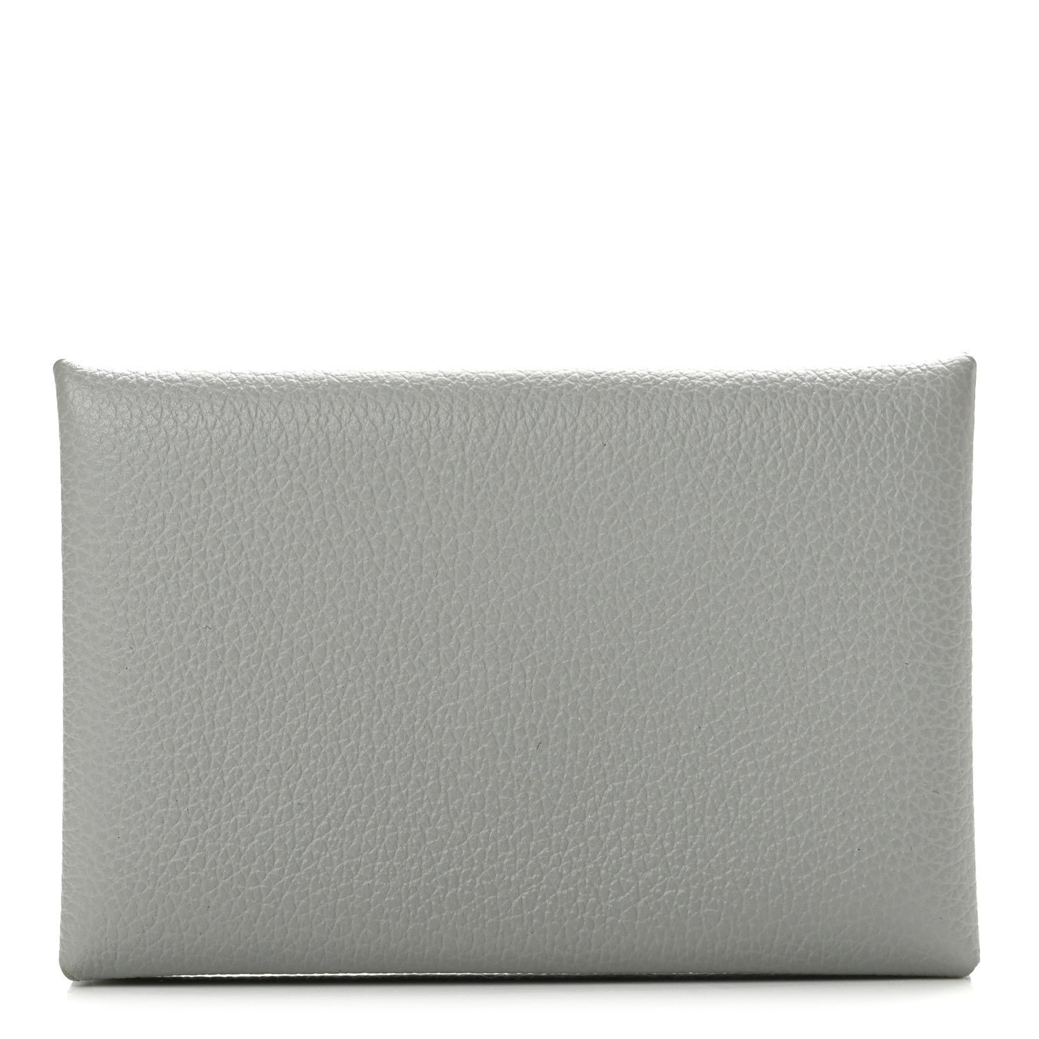 Hermes Evercolor Calvi Card Case Bleu Glacier