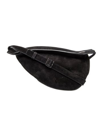 Suede Slouchy Banana Bag Small