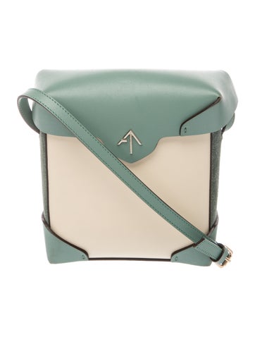 Manu Atelier Leather Crossbody Bag
