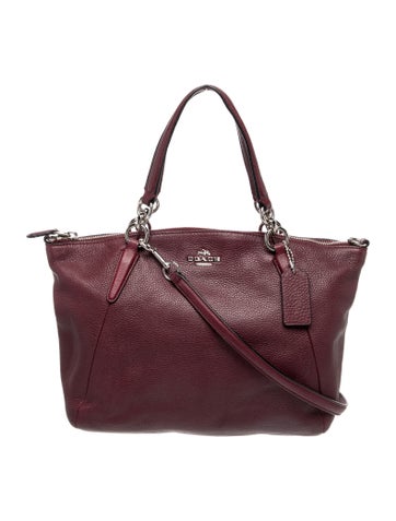 Leather Top Handle Bag