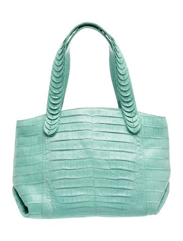 Nancy Gonzalez Crocodile Shoulder Bag